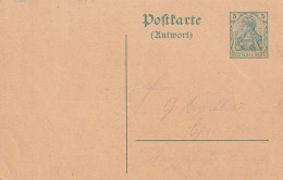 Deutsche Reich Postkarte Postfresch Ungelaufene Adolf Hitler - Collezioni E Lotti