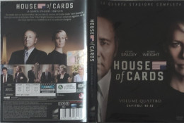 BORGATTA - SERIE - 4 Dvd " HOUSE OF CARDS VOLUME QUATTRO " - SONY  2016 -  USATO In Buono Stato - Series Y Programas De TV