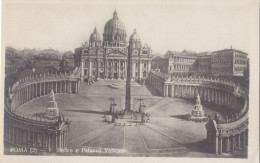 Cartolina Roma - S.pietro E Palazzo Vaticano - San Pietro