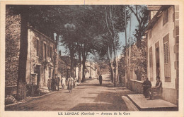 19- LE-LONZAC- AVENUE DE LA GARE - Autres & Non Classés