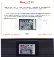 Centenario U.S.A. Lire 3 N.331A Dent. 14 X 13 1,4 - Unused Stamps