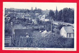 F-27-Tillieres Sur Avre-01P31 Vue Panoramique Sur La Ville, Le Pont, Cpa BE - Tillières-sur-Avre