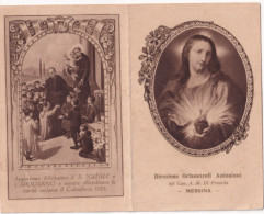 Calendarietto - Direzione Orfanotrofi Antoniani - Messina - Anno 1935 - Klein Formaat: 1921-40