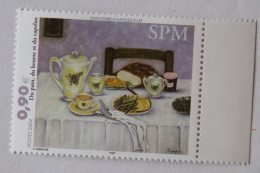 SPM 2004  Peinture Diner Beurre Pain Capelan  Tableau De Langlois YT 821   Neuf - Nuevos