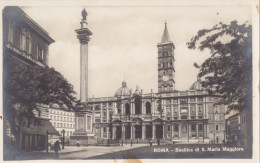 Cartolina Roma - Basilica Di S.maria Maggiore - Chiese