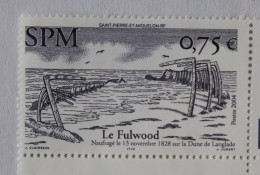 SPM 2004  Bateaux "Le Fulwood" Naufrage Le 13/11/1828  YT 822  Neuf - Neufs