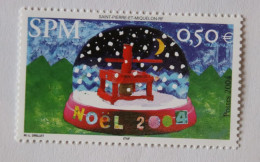 SPM 2004 Noël 2004   YT 828 Neuf - Unused Stamps