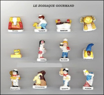 Fèves Série Complète - Le Zodiaque Gourmand - 2012 - Autres & Non Classés