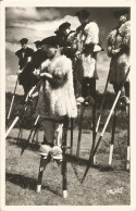 FRANCE - REGIONS - AU PAYS LANDAIS - ECHASSIERS DU GROUPE FOLKLORIQUE LOUS ESQUIROUS D'ALBRET - PHOTO VIGNES - 1958 - Aquitaine