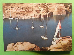 ASSOUAN, ASSWAN, Egypte Egypt, Sailing Boats On The Nile At Aswan - Assuan