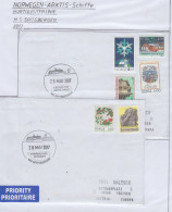 Norway Hurtigruten MS Spitsbergen 2 Covers  (HI201A) - Polar Ships & Icebreakers