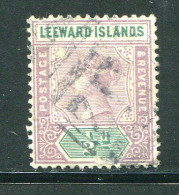 LEEWARD- Y&T N°1- Oblitéré - Leeward  Islands