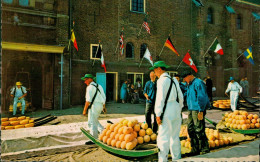 Kleinformatkarte ALKMAAR / Holland - Käsemarkt - Alkmaar