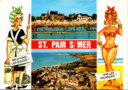 50 Saint Pair Sur Mer - Humour Cpsm - Saint Pair Sur Mer