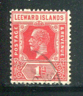 LEEWARD- Y&T N°63- Oblitéré - Leeward  Islands