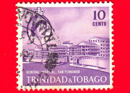 TRINIDAD & TOBAGO - Usato - 1960 - General Hospital, San Fernando - 10 - Trinité & Tobago (...-1961)