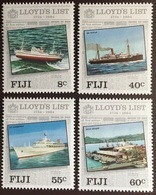 Fiji 1984 Lloyd's List MNH - Fiji (1970-...)