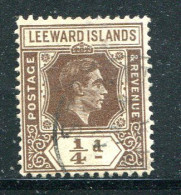 LEEWARD- Y&T N°89- Oblitéré - Leeward  Islands