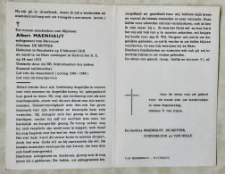 Veldwachter Albert Maenhout ° Hansbeke 1916 En †Gent 1973 - Religion & Esotérisme