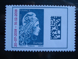 5270 Marianne D' Yz Datamatrix Surchargée Europe Bleu Neuf ****** - 2018-2023 Marianne L'Engagée