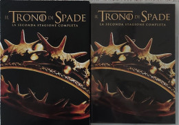 BORGATTA - FANTASTICO - BOX 5 Dvd " IL TRONO DI SPADE SECONDA STAGIONE "-  - HBO 2014 -  USATO In Buono Stato - Mystery