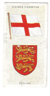 FL 15 - 15-a ENGLAND National Flag & Emblem, Imperial Tabacco - 67/36 Mm - Objets Publicitaires