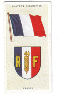 FL 15 - 18-a FRANCE National Flag & Emblem, Imperial Tabacco - 67/36 Mm - Objetos Publicitarios