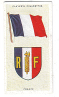 FL 15 - 18-a FRANCE National Flag & Emblem, Imperial Tabacco - 67/36 Mm - Werbeartikel