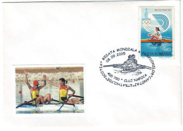 COV 86 - 261 Rowing, Strathclyde-GLASGOW, SCOTLAND, Romania - Cover - Used - 2005 - Rowing