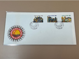 Singapore FDC First Day Cover 1977 - Labour Day - Singapur (1959-...)