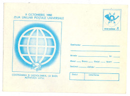 IP 82 - 305 Anniversary U.P.U. - Stationery - Unused - 1982 - UPU (Unione Postale Universale)