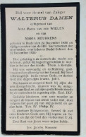 Walterus Damen ° Budel 1856 En † Budel-Schoot 1924 - Religion & Esotérisme