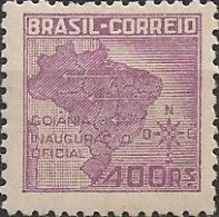 BRAZIL - FOUNDATION OF THE CITY OF GOIÂNIA/GOIÁS 1942 - MLH - Unused Stamps