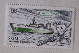 SPM 2015  Bateaux Le "Victor Pleven"  YT 1126   Neuf - Unused Stamps