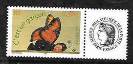 France    Timbres Personnalisés  N° 3635A   " C'est Un Garçon   "      Neuf  * * TB MNH VF    Voir Scan - Unused Stamps