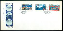 Ethiopia 1973 FDC World Operation Message In The Sea Mi 726-728 - Ethiopie