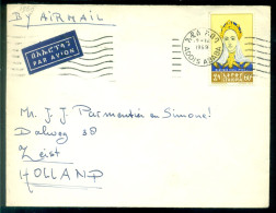Ethiopia 1929 Airmail Cover To Holland Mi 472 - Etiopia