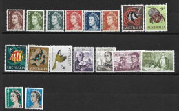 Definitive Stamps 1966 (passage Nouvelle Monnaie Decimale). 17 Timbres Neufs * ,  Côte 60 Euro - Nuovi