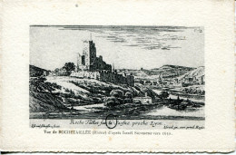 CPA -  ROCHETAILLEE - VUE D'APRES ISRAEL SILVERTRE VERS 1650 - Rochetaillee