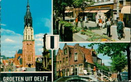 Kleinformatkarte Groeten Uit DELFT - Delft