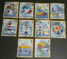 Nederland - NVPH - 4213 Tm 4222 - 2023 - Gebruikt - Used - Echt Hollands - Cultuur - Used Stamps