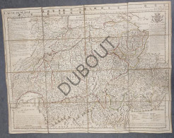 Carte De Suisse 1780 Paris, Dezauche  (V2988) - Topographical Maps