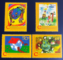 Argentina 1994 Concurso De Dibujo Y Pintura, GJ 269/3, Sc 1851/4, Y 1863/6, MNH. - Neufs