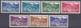 Andorre Français 1955 -1958 N° 154-160 NMH ** Paysage De La Principauté - Ongebruikt