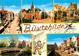 72954519 Buxtehude Teilansichten Altstadt Fussgaengerzone Karikaturen Buxtehude - Buxtehude