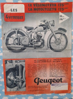 Publicite PEUGEOT Vélomoteurs & Motocyclette - Publicités