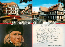 72954459 Fallersleben Hoffmannhaus Fachwerkhaus Portraet Fallersleben - Wolfsburg