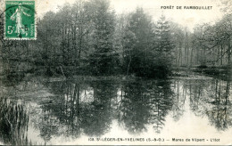 CPA - SAINT-LEGER-EN-YVELINES - FORET DE RAMBOUILLET - MARES DE VILPERT - L'ILOT  - St. Leger En Yvelines