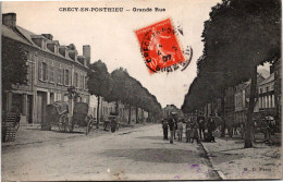 80 Crécy En PONTHIEU - Grande Rue - Crecy En Ponthieu