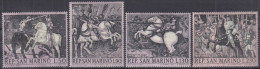SAN MARINO  914-917, Postfrisch **, Gemälde Von Paolo Uccello, 1968 - Unused Stamps